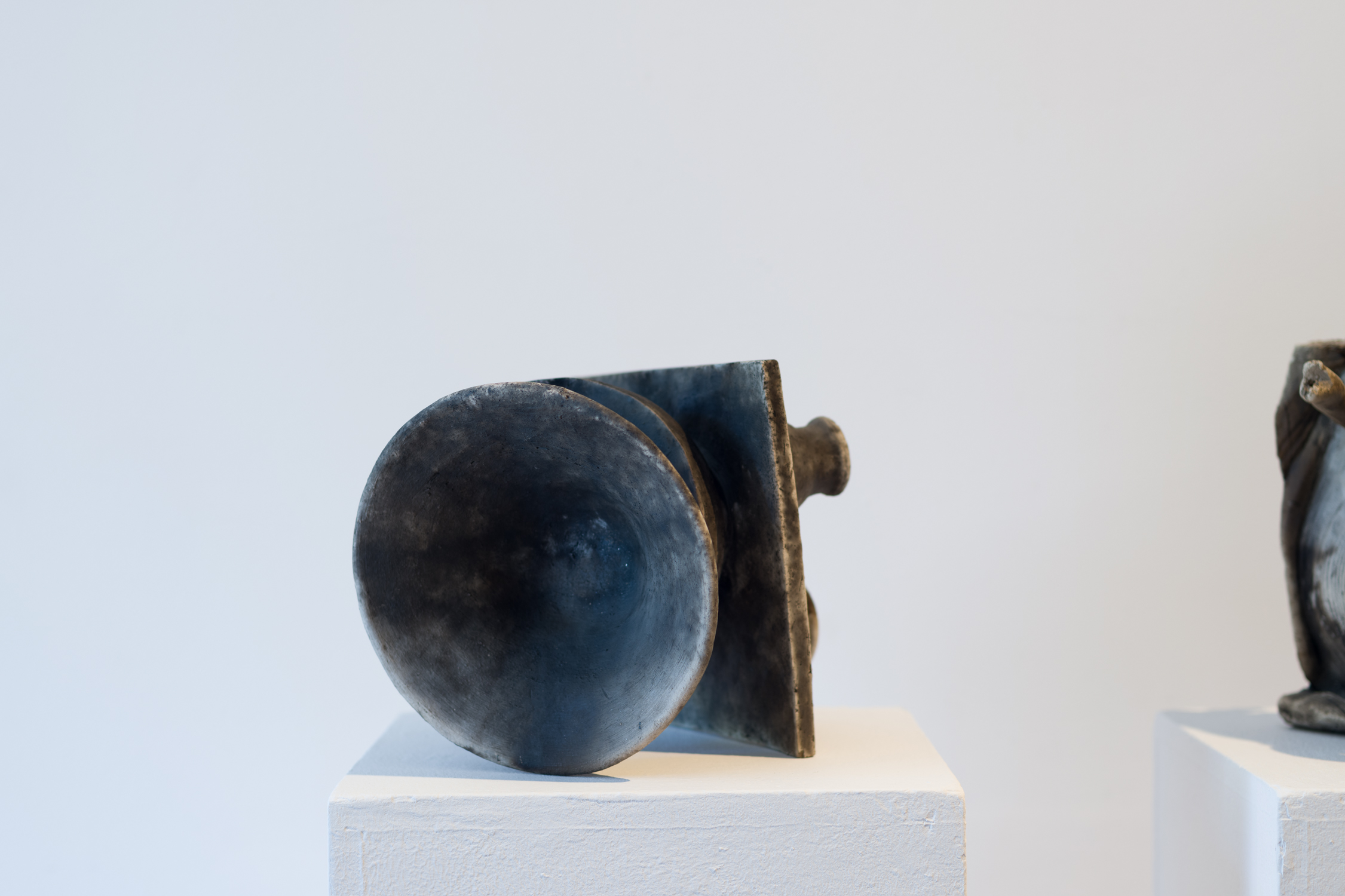 Collective Marius Stanciu- Experiments, black stoneware, raku,2016-2017