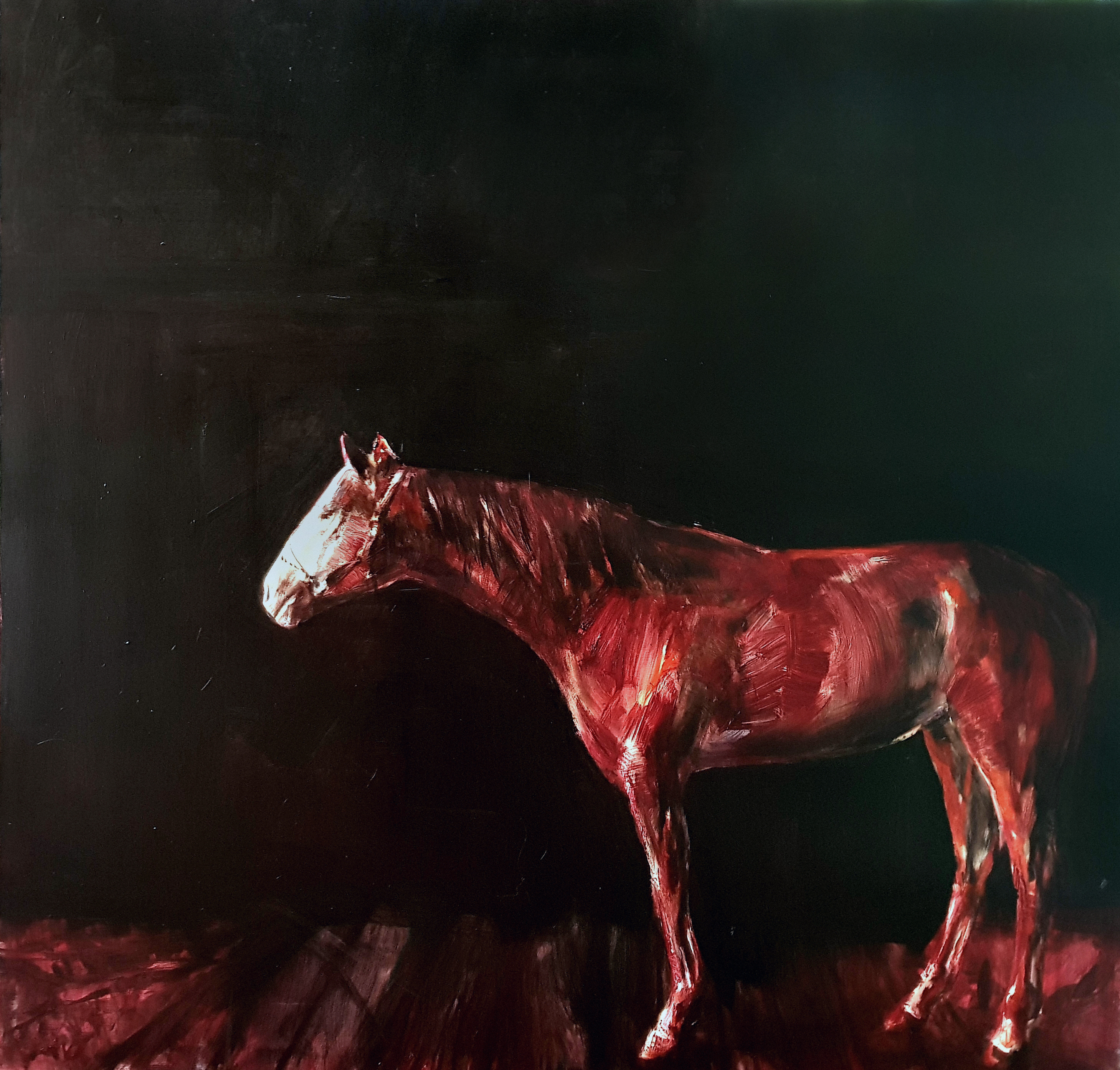 Gheorghe Fikl Gheorghe Fikl, oil on canvas, 180 x 190 cm, 2018