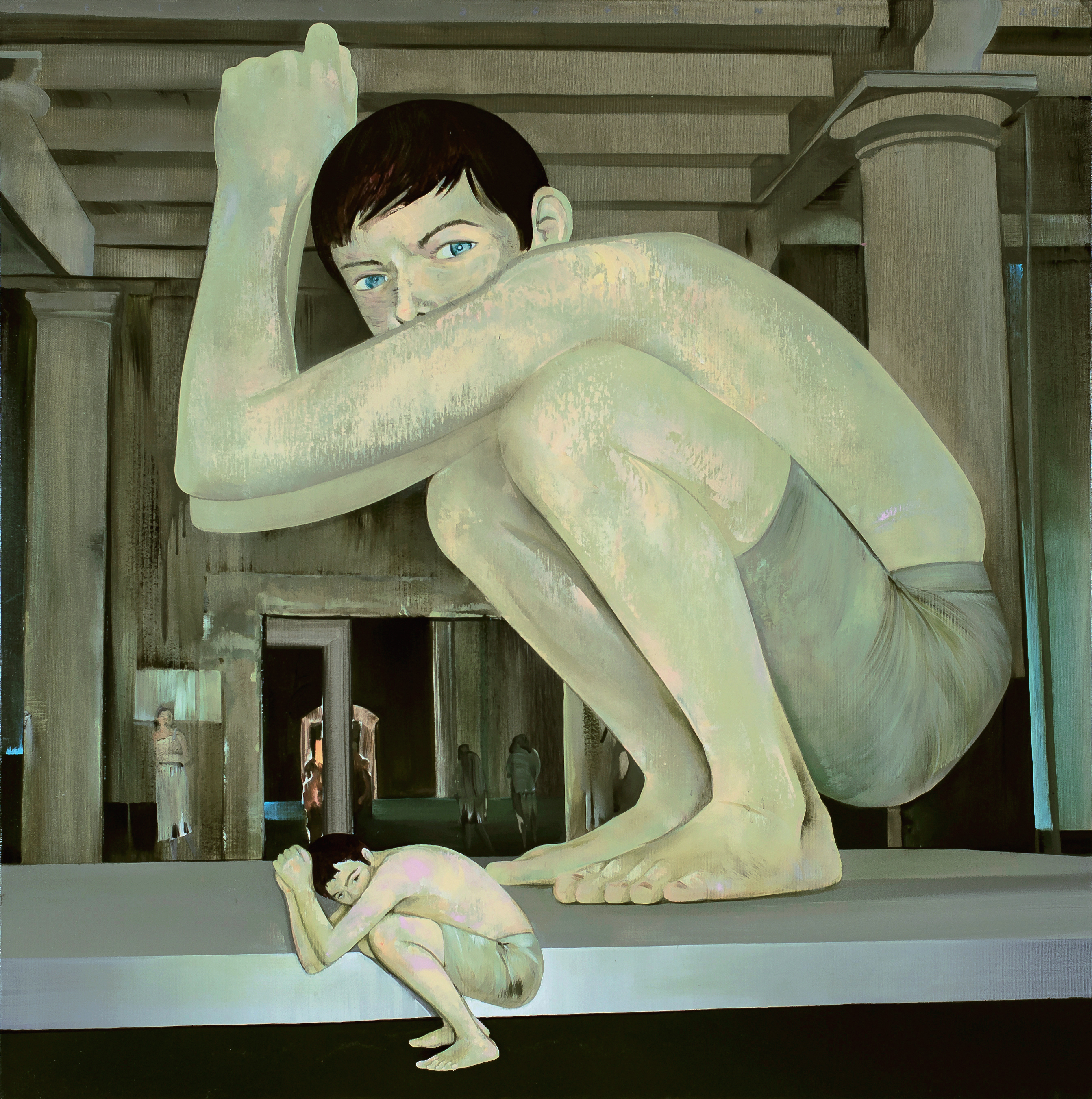 Felix Aftene Felix Aftene - Big Boy, 80 x 80 cm, 2015