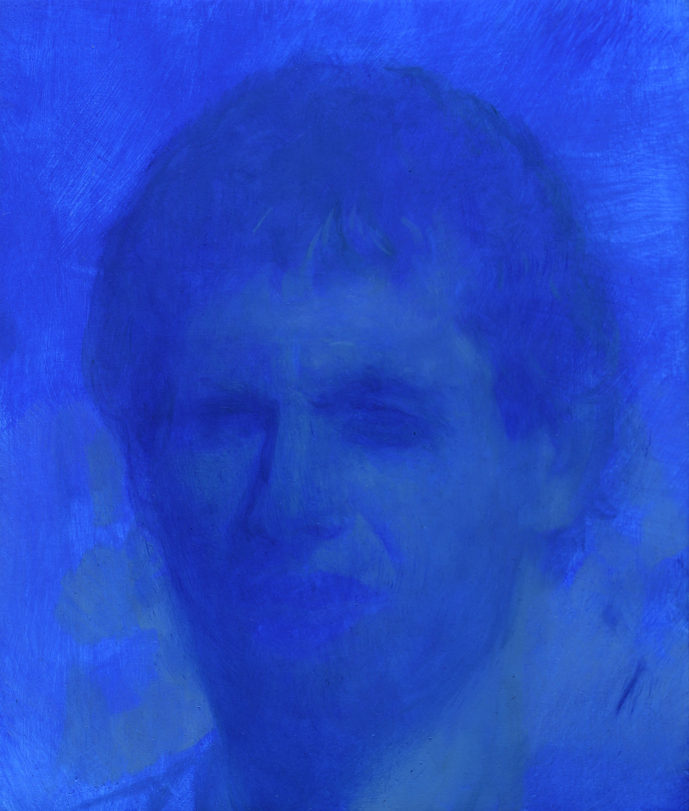 Andrei Tudoran Balaci, 2022, oil on wood, 22x18 cm